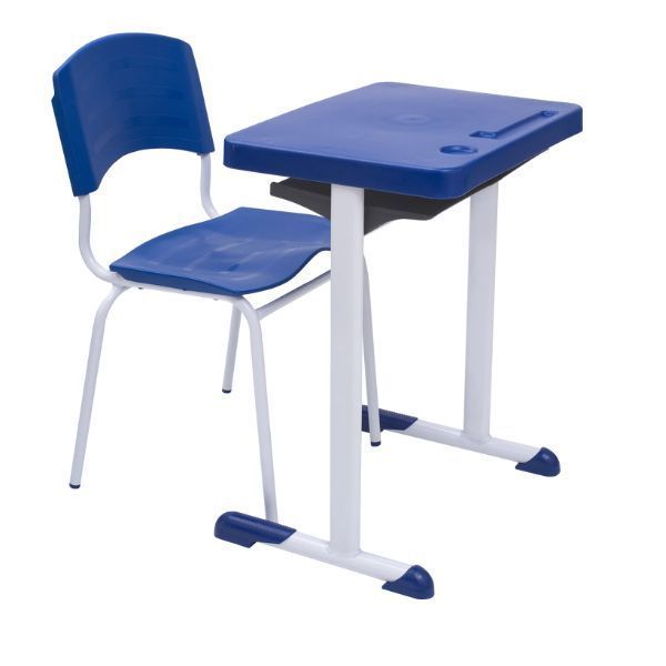 conjunto escolar adulto em polipropileno